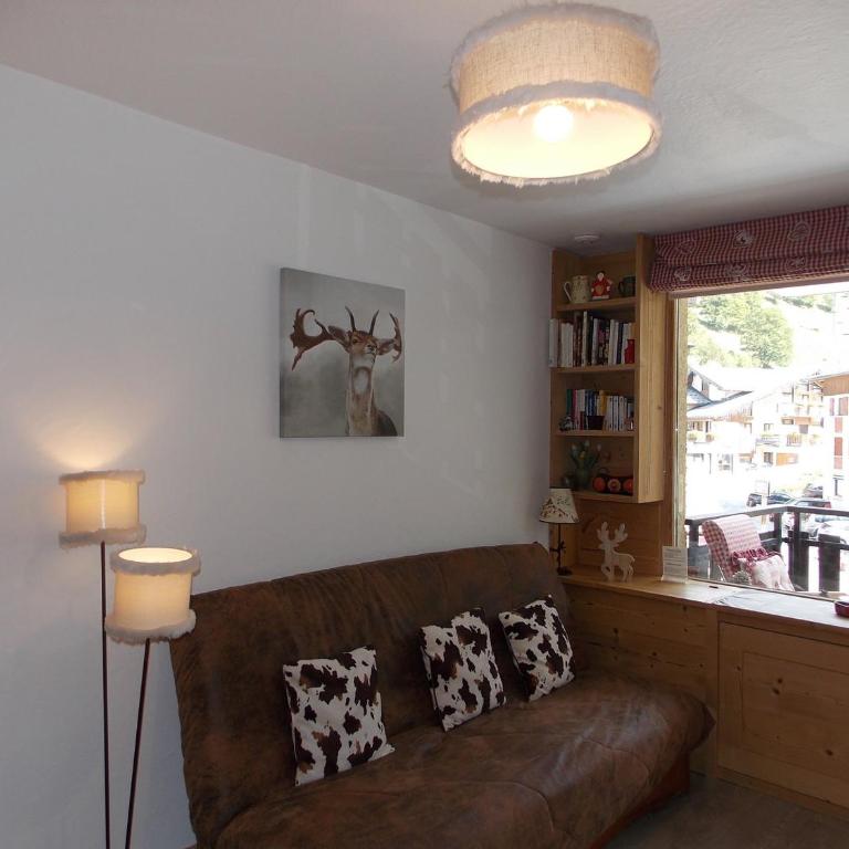 Studio avec vue montagne, balcon - 4 pers. - FR-1-906-89 - Estudio - 1