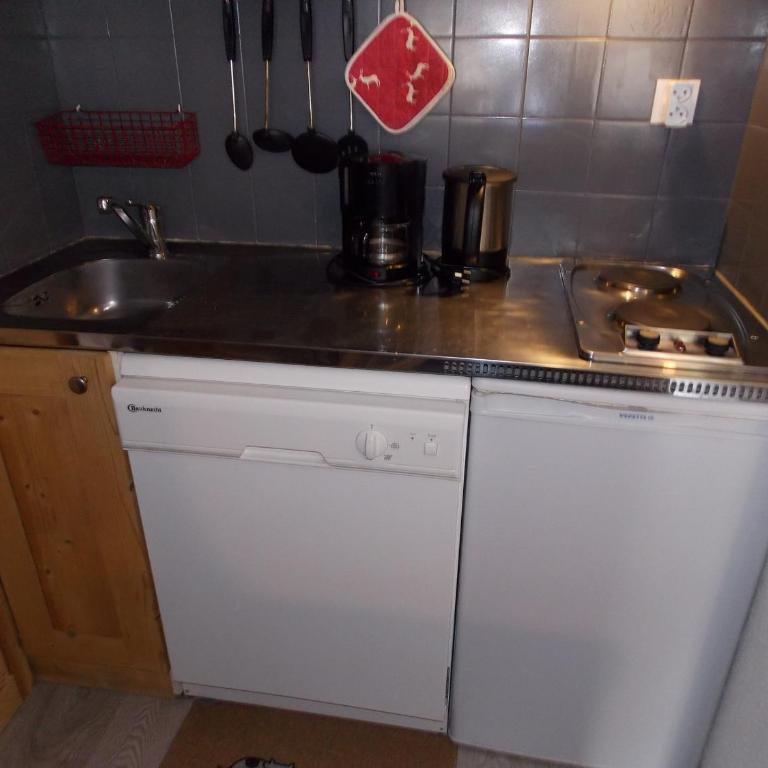 Studio avec vue montagne, balcon - 4 pers. - FR-1-906-89 - Estudio - 7