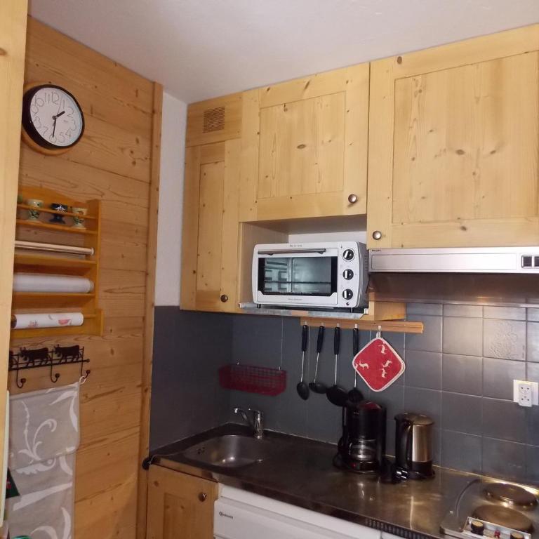 Studio avec vue montagne, balcon - 4 pers. - FR-1-906-89 - Estudio - 8