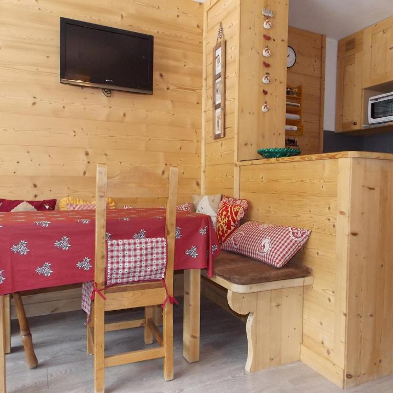 Studio avec vue montagne, balcon - 4 pers. - FR-1-906-89 - Estudio - 14