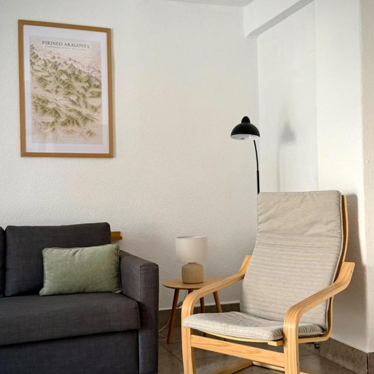 El Apartamento del Pirineo - Apartment mit 1 Schlafzimmer - 5