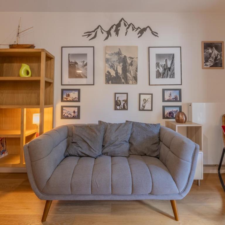 White Pearl B12 Cosy Chamonix Base for 2 - Happy Rentals - Apartment with Balcony - 7