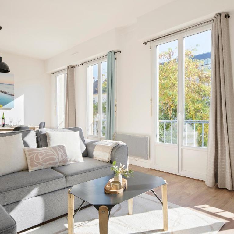 T3 Lumineux au cœur de Saint-Nazaire - Mer à 500 mètres - Appartement 2 Chambres - 1