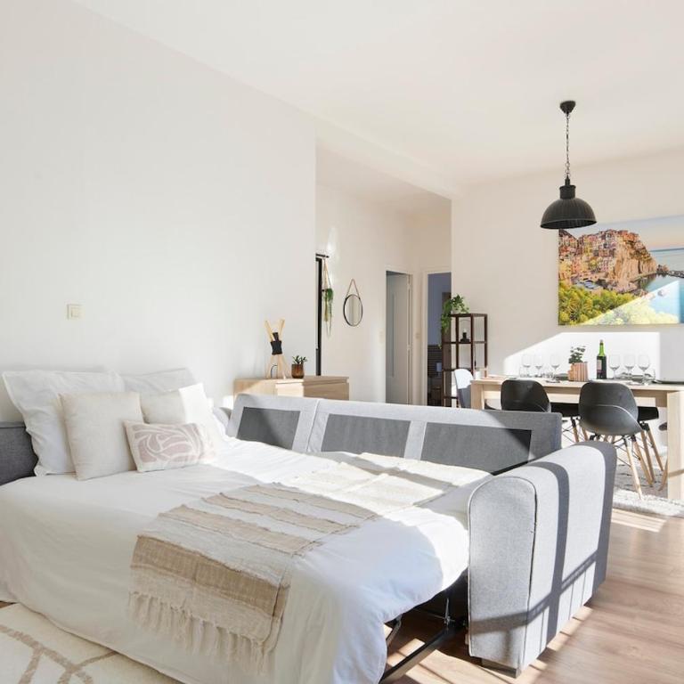 T3 Lumineux au cœur de Saint-Nazaire - Mer à 500 mètres - Appartement 2 Chambres - 5