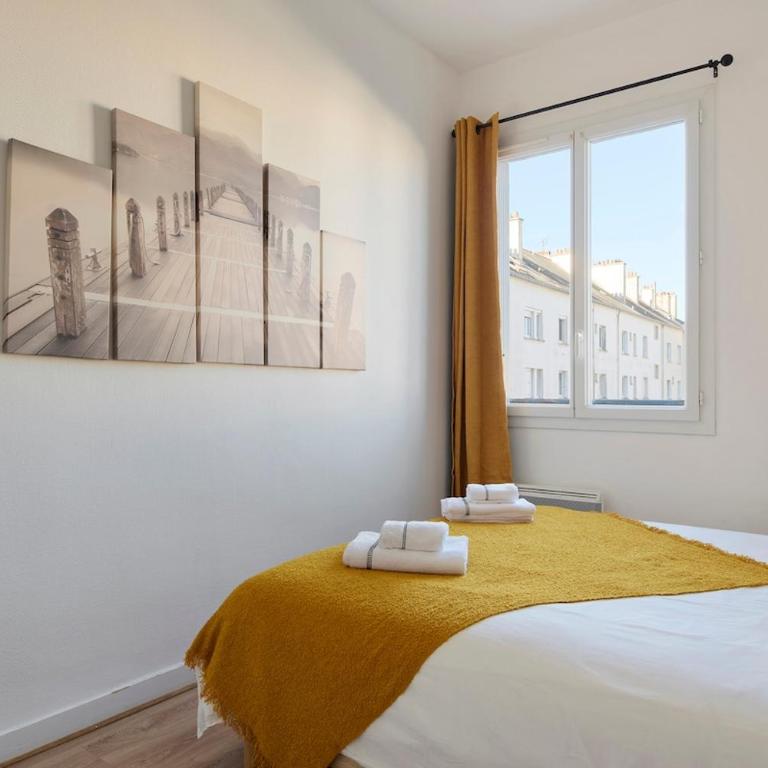 T3 Lumineux au cœur de Saint-Nazaire - Mer à 500 mètres - Appartement 2 Chambres - 12