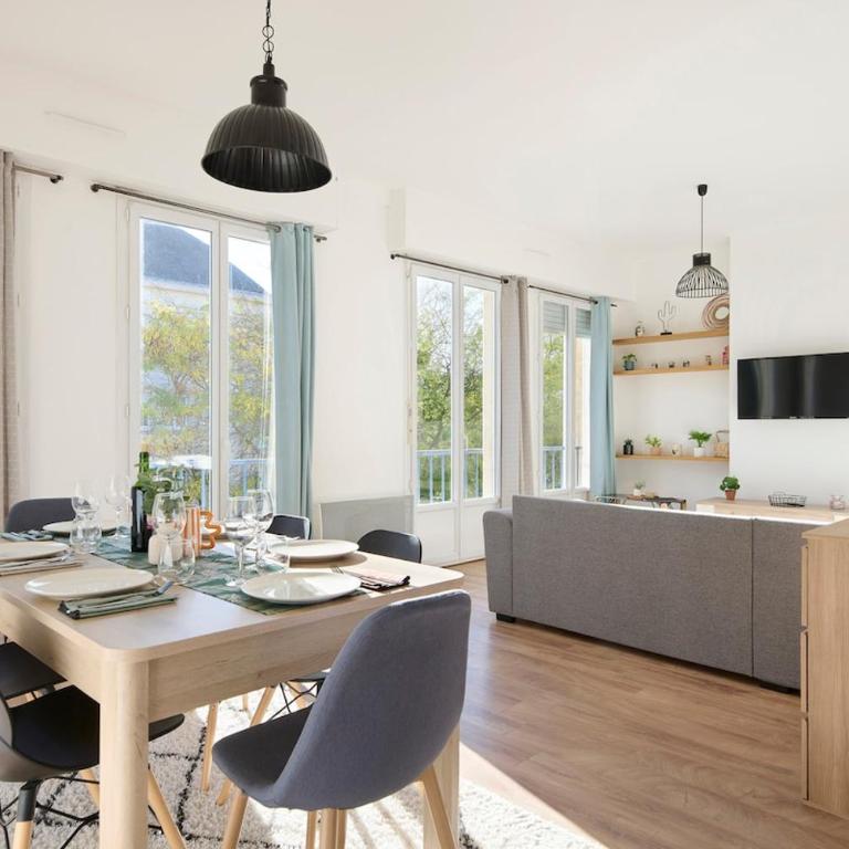 T3 Lumineux au cœur de Saint-Nazaire - Mer à 500 mètres - Appartement 2 Chambres - 21