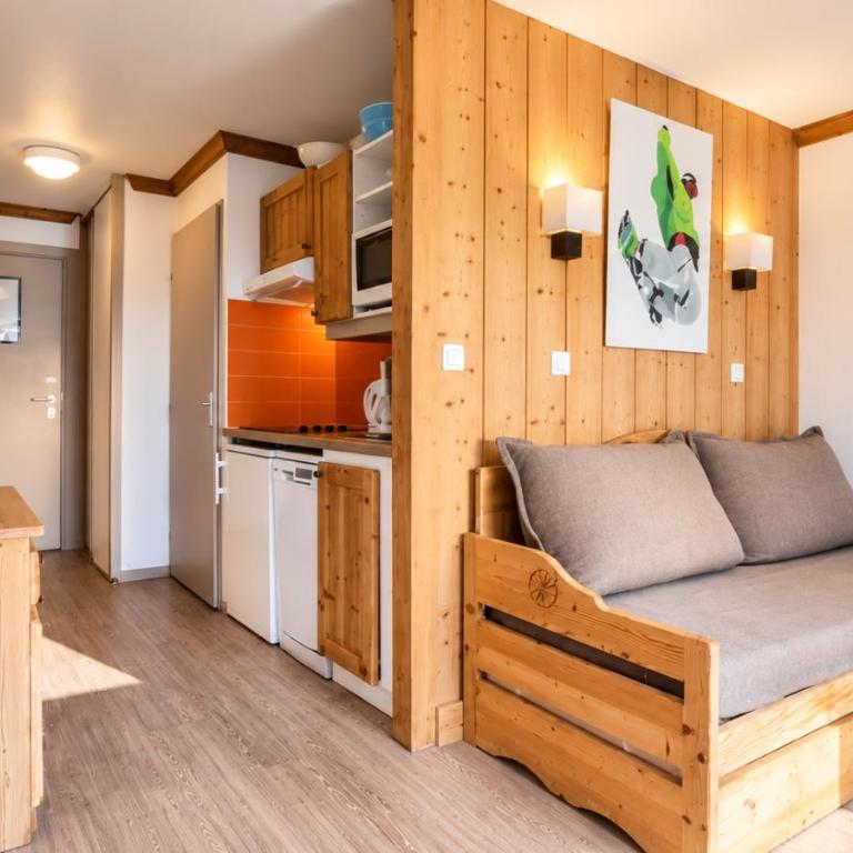 Studio avec balcon - Chalet de Solaise à Val d'Isère - Studio mit Balkon - 7