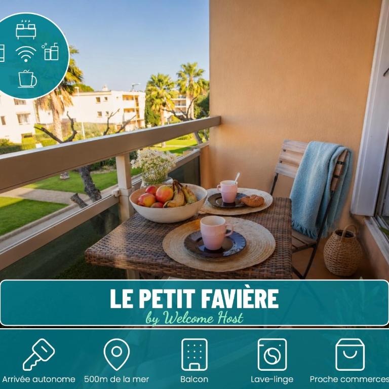 Le Petit Favière, Plage & Balcon - Studio mit Balkon - 1