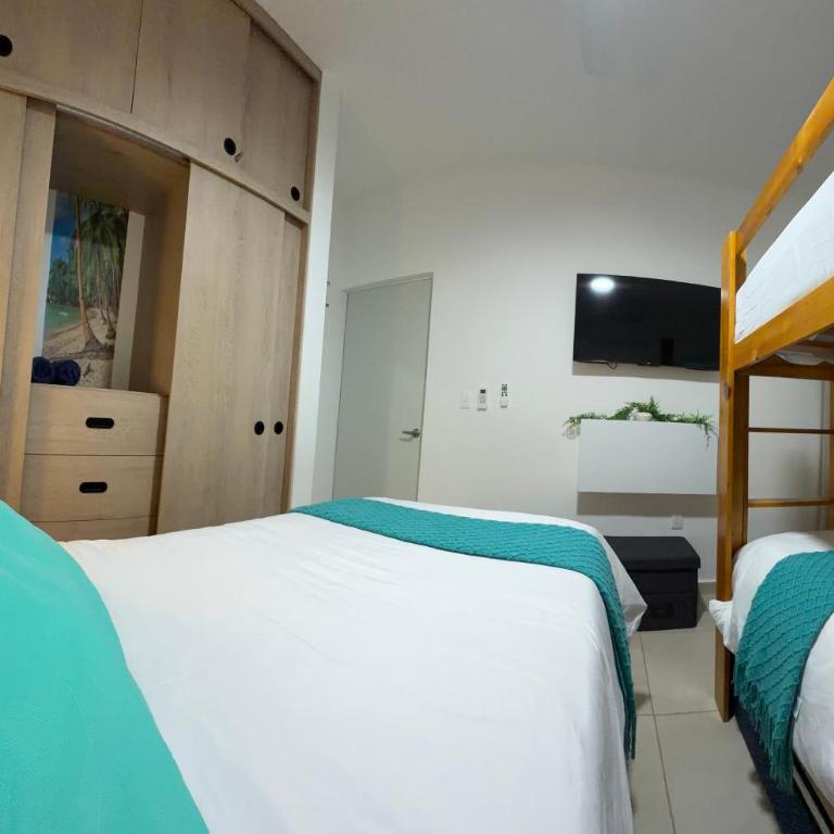 Blue Paradise Puerto Morelos - Two-Bedroom Apartment - 48
