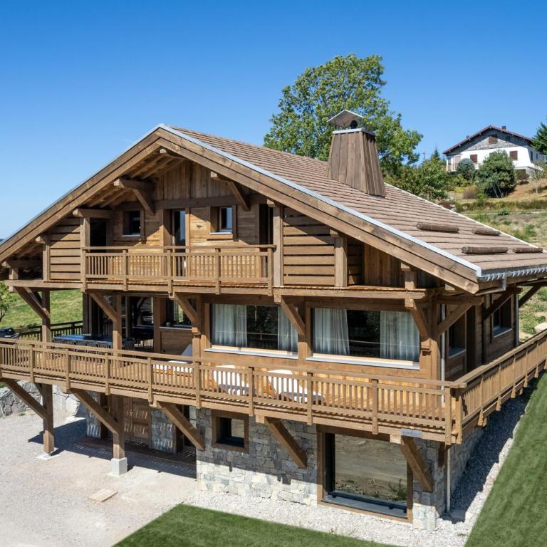 Le Pic des Vosges avec piscine intérieure, sauna, sur les pistes de ski - Chalet - 58