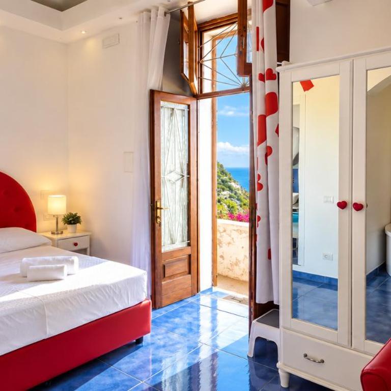 Villa Grace & depandances Amalfi - Junior Suite con Vista Mare - 11