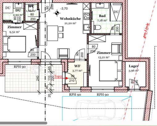 Appartment Zirbenglück - Apartamento de 2 dormitorios - 2
