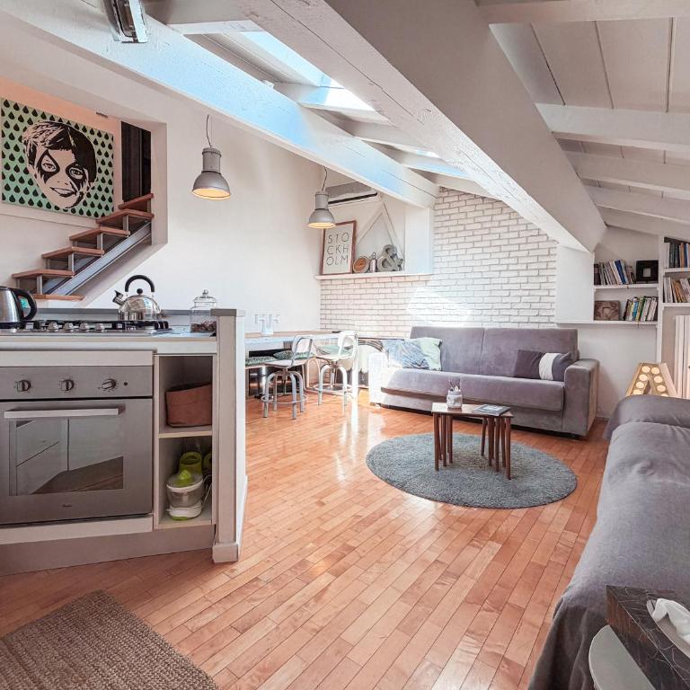 Un sogno sui tetti di Modena - Skyline Rooftop - One-Bedroom Apartment with City View - 11