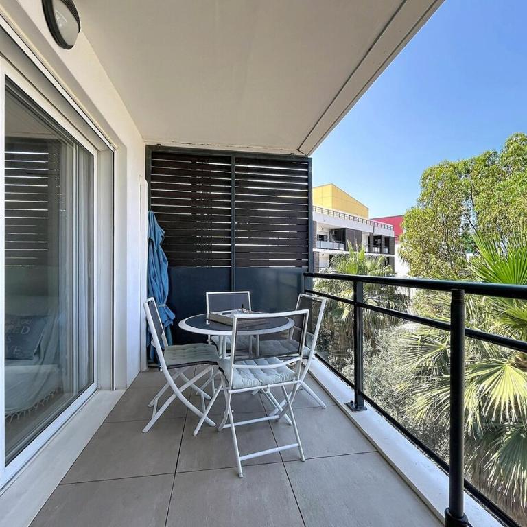 Le Zephyr - Proche de la plage - Terrasse - Appartement 2 Chambres - 6