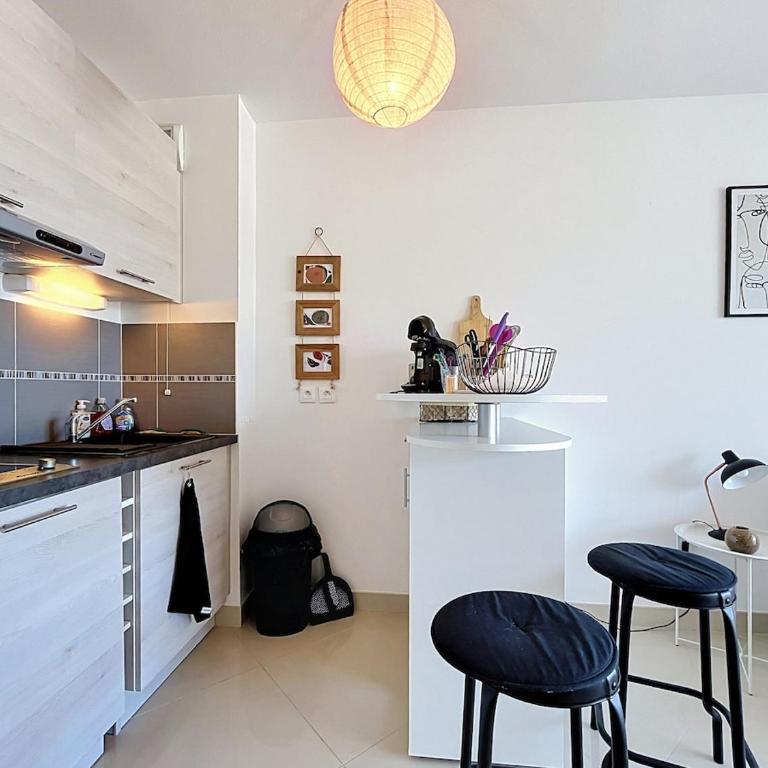 Le Zephyr - Proche de la plage - Terrasse - Appartement 2 Chambres - 13