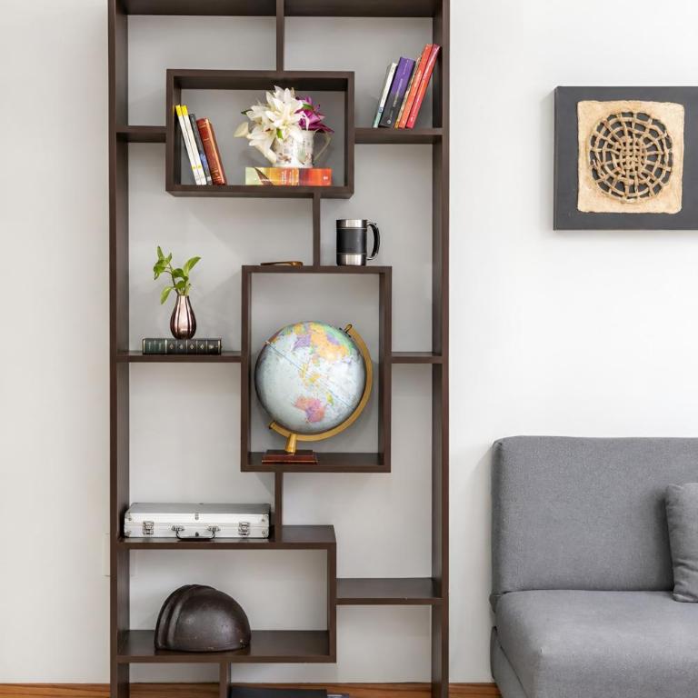 Luz, plantas y dos camas por recámara, Americana - Apartamento de 2 dormitorios - 75