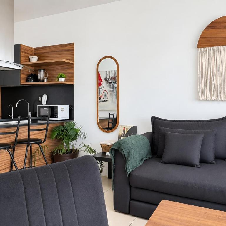 El acogedor, menta y macramé, Chapultepec, para 6 - Apartamento de 2 dormitorios - 1