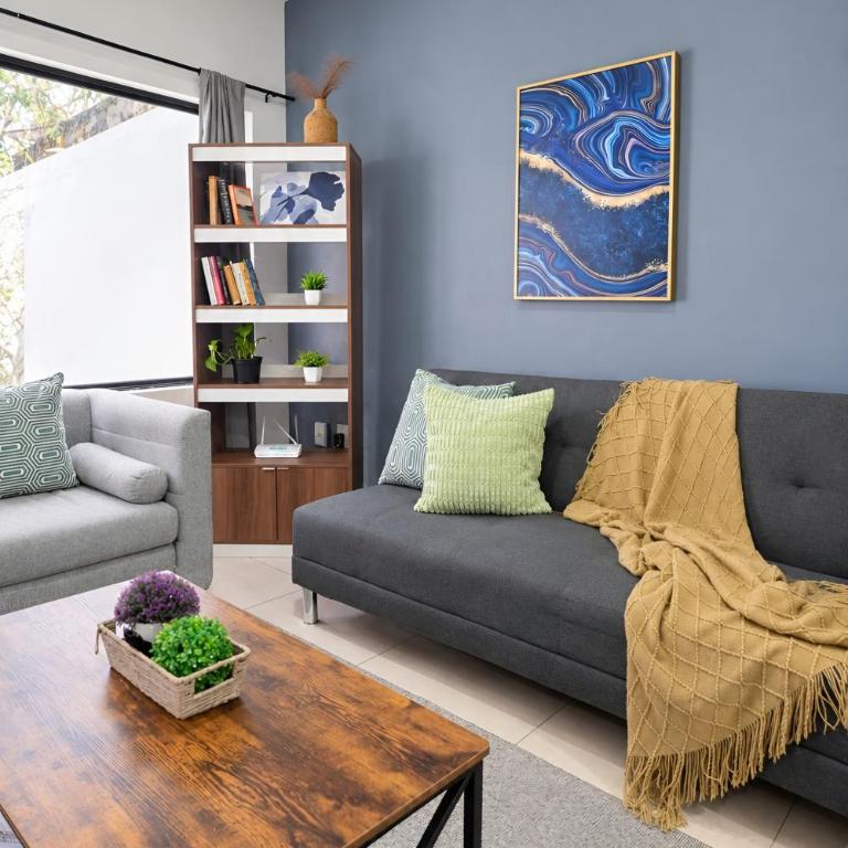 2 Rec, 4 camas, Colonia Americana, 2 baños, WiFi - Apartamento de 2 dormitorios - 70