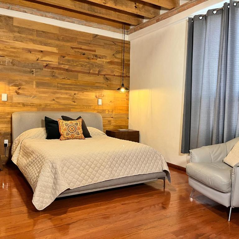LAS ALAMEDAS Departamentos céntricos con estacionamiento privado - Deluxe Studio mit Kingsize-Bett - 14