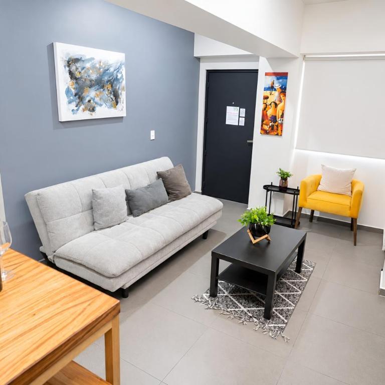 Terraza privada al skyline y 2 cajones, Americana - Two-Bedroom Apartment - 23