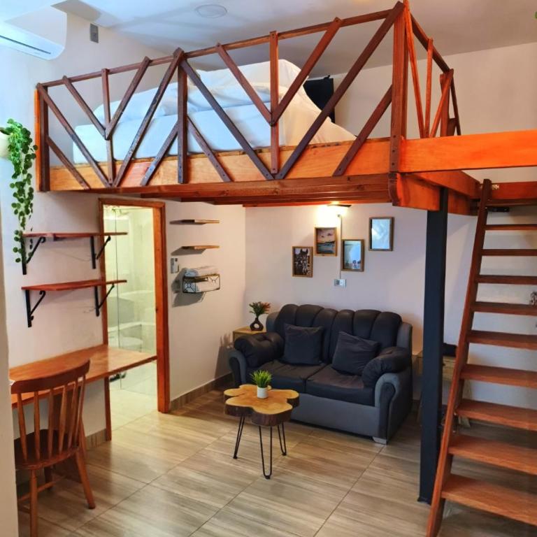 Hospedaje Oasis Blue Laureles Medellín - Duplex Suite - 6