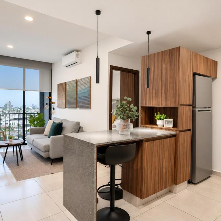 Nuevo Departamento Céntrico con Alberca y Parking - Apartment mit 2 Schlafzimmern - 54