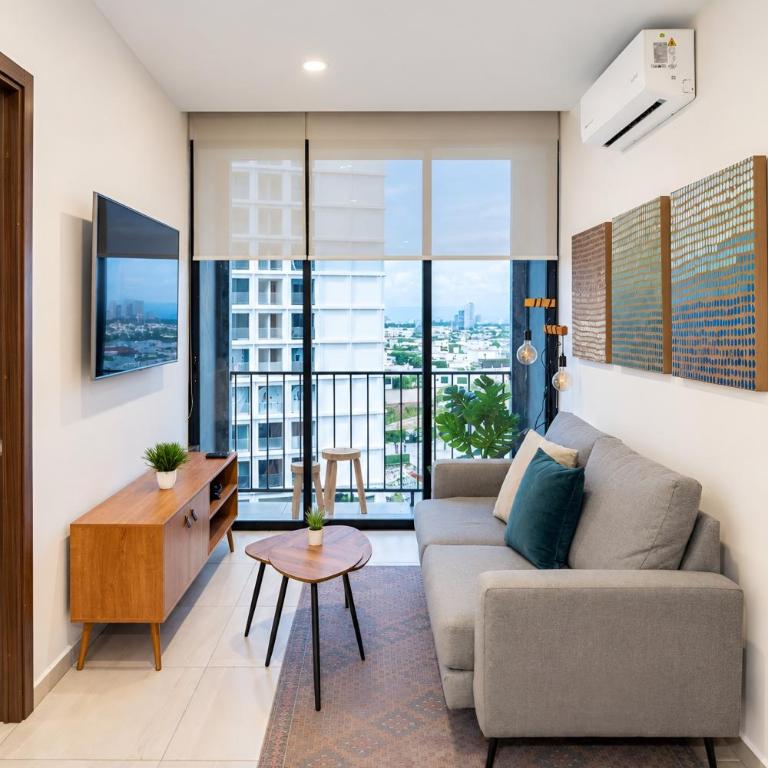 Nuevo Departamento Céntrico con Alberca y Parking - Apartment mit 2 Schlafzimmern - 61