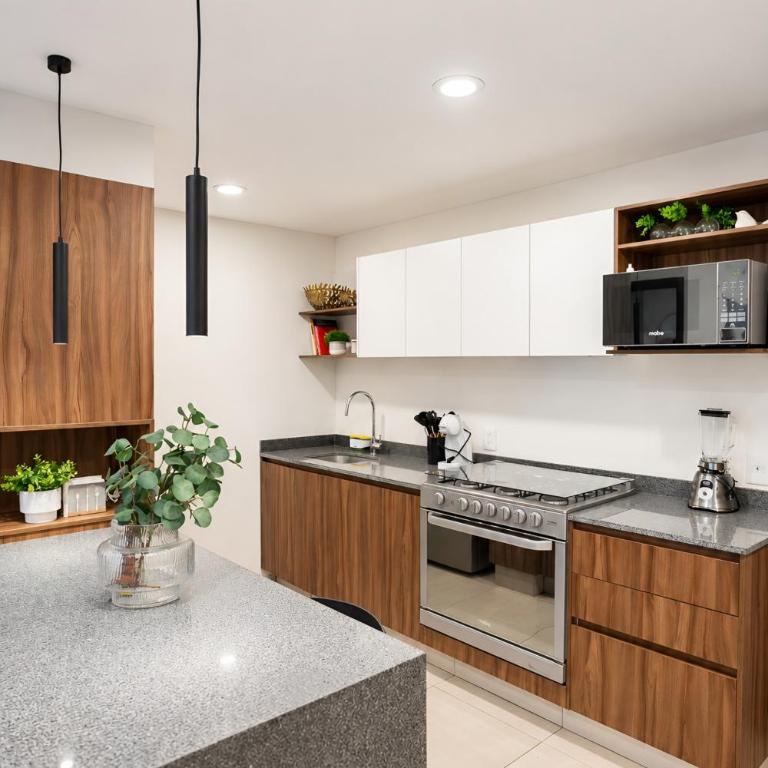 Nuevo Departamento Céntrico con Alberca y Parking - Apartment mit 2 Schlafzimmern - 64
