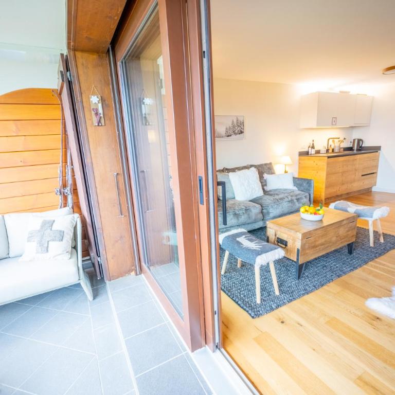 Le Balcon des Dents du Midi, Villars - Appartamento con 1 Camera da Letto, Balcone e Vista Montagna - 35