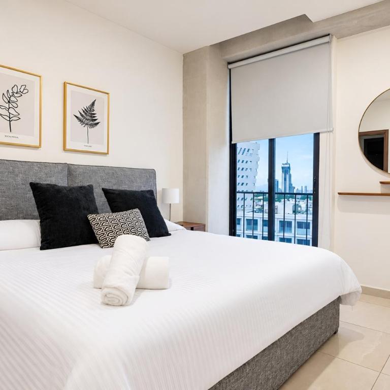 Nuevo Departamento Céntrico con Alberca y Parking - Apartment mit 2 Schlafzimmern - 66