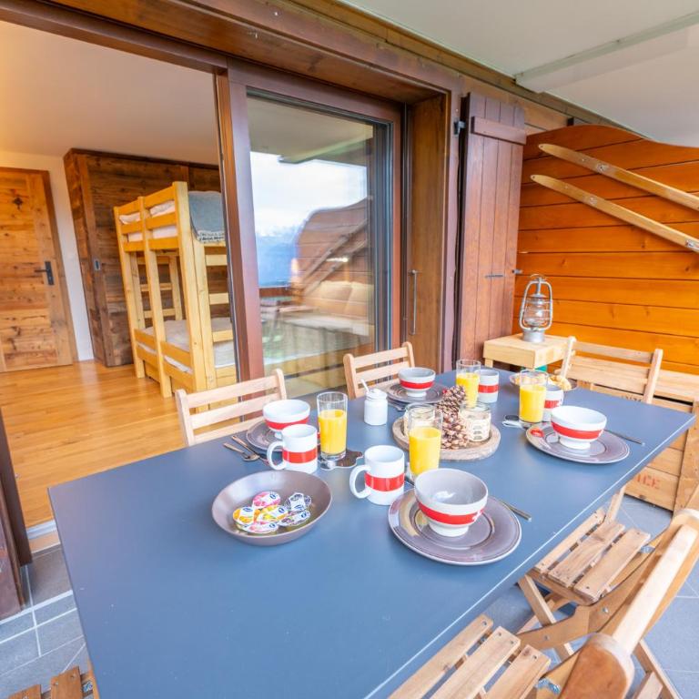 Le Balcon des Dents du Midi, Villars - Appartamento con 1 Camera da Letto, Balcone e Vista Montagna - 22