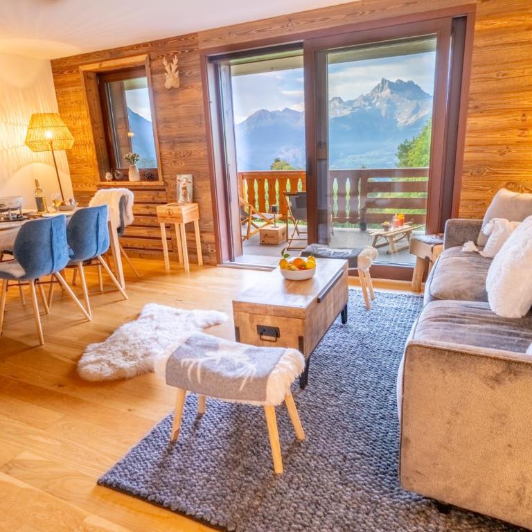 Le Balcon des Dents du Midi, Villars - Appartamento con 1 Camera da Letto, Balcone e Vista Montagna - 51