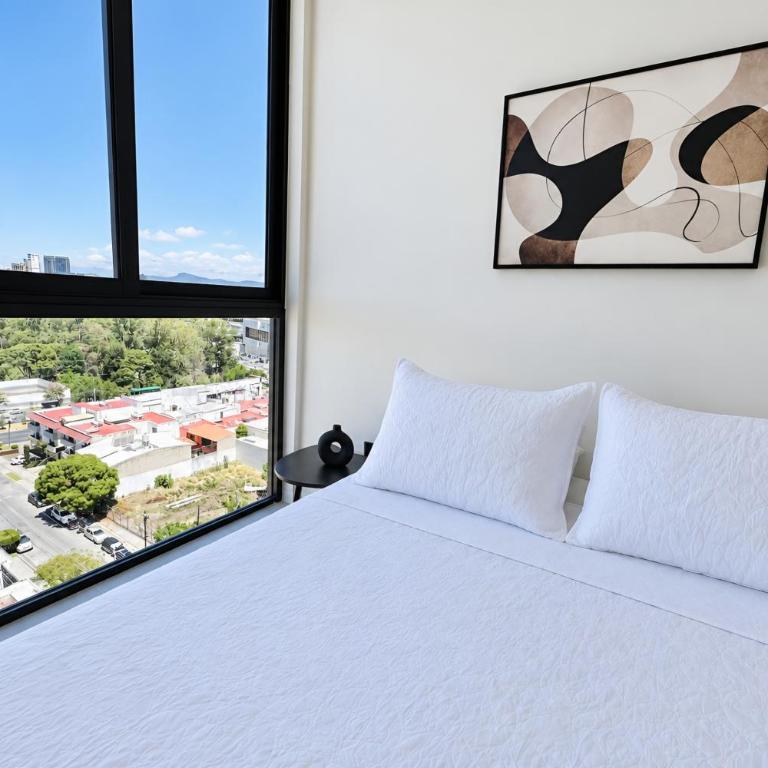 Loft en piso 12 con alberca y rooftop, Andares - One-Bedroom Apartment - 27