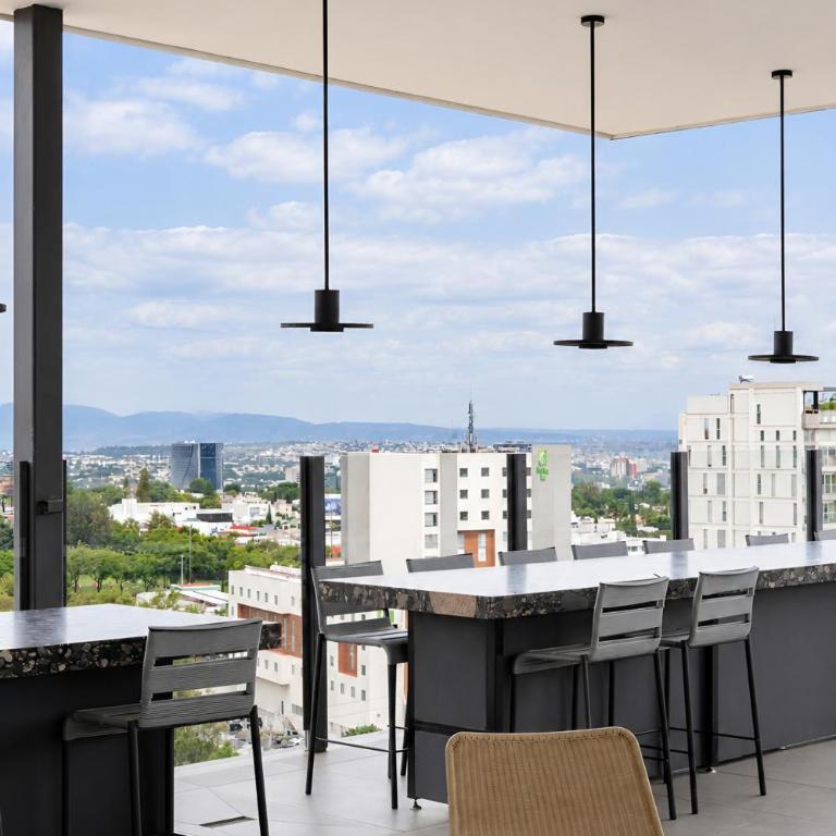 Loft en piso 12 con alberca y rooftop, Andares - One-Bedroom Apartment - 38