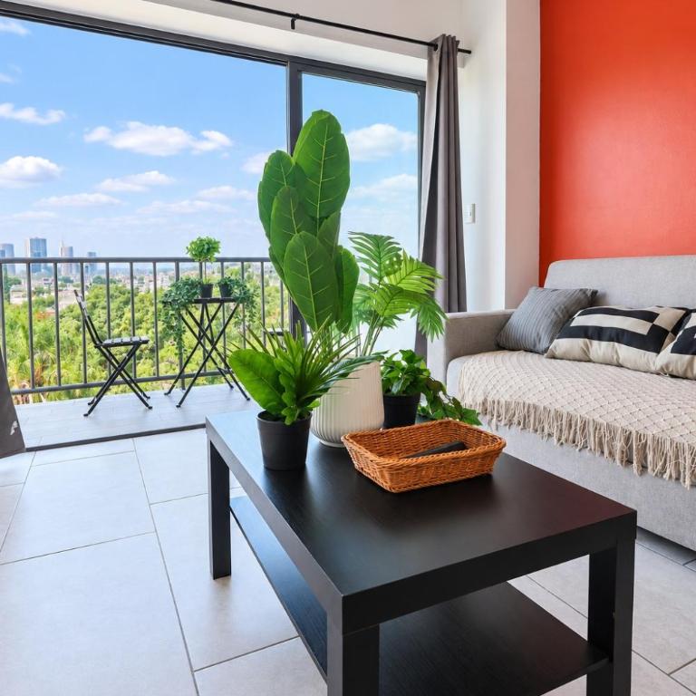 Departamento muy amplio, vista verde y alberca - Apartamento de 2 dormitorios - 29