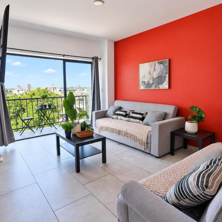 Departamento muy amplio, vista verde y alberca - Apartamento de 2 dormitorios - 31