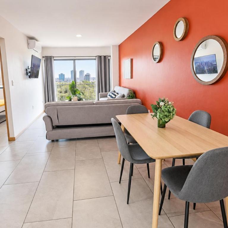 Departamento muy amplio, vista verde y alberca - Apartamento de 2 dormitorios - 34
