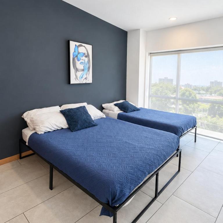 Departamento muy amplio, vista verde y alberca - Apartamento de 2 dormitorios - 47