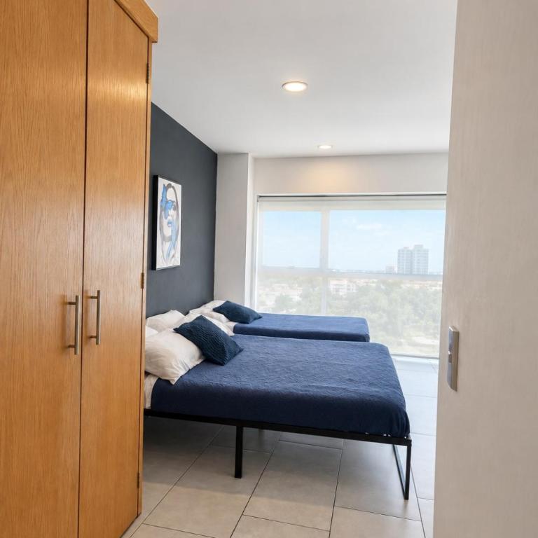 Departamento muy amplio, vista verde y alberca - Apartamento de 2 dormitorios - 49