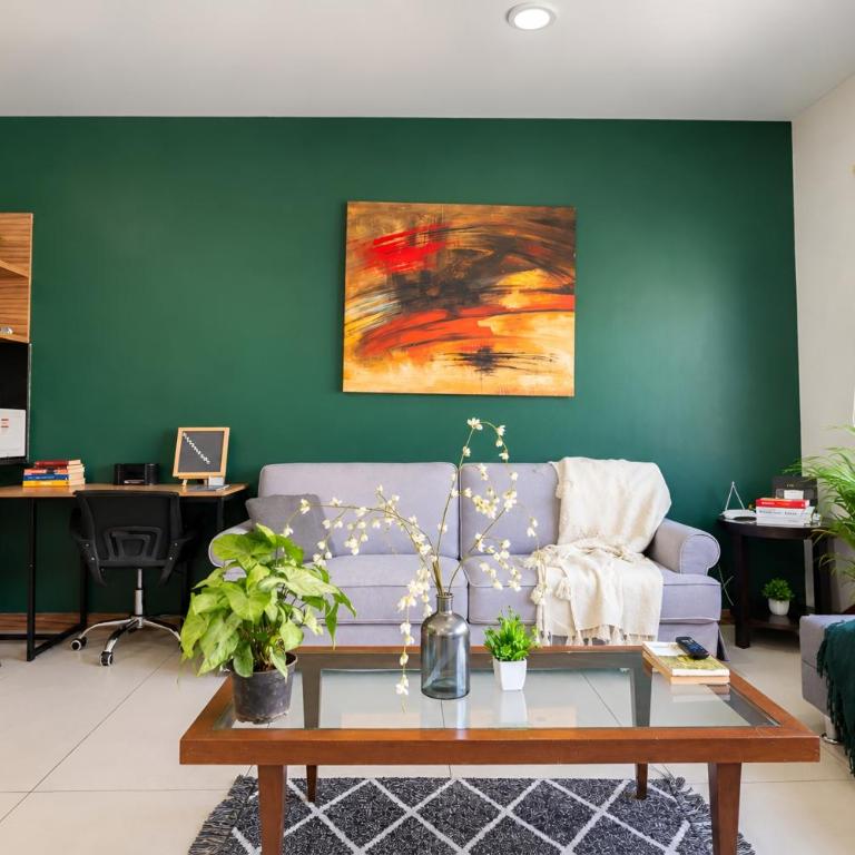 Escritorio y rooftop a un tramo, Chapultepec - Two-Room Apartment - 1