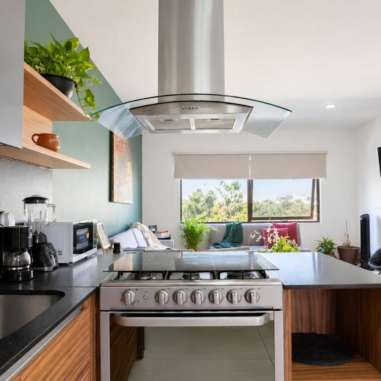 Escritorio y rooftop a un tramo, Chapultepec - Two-Room Apartment - 40