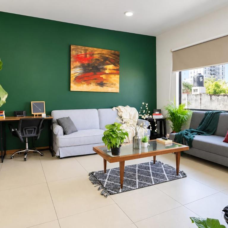 Escritorio y rooftop a un tramo, Chapultepec - Two-Room Apartment - 43