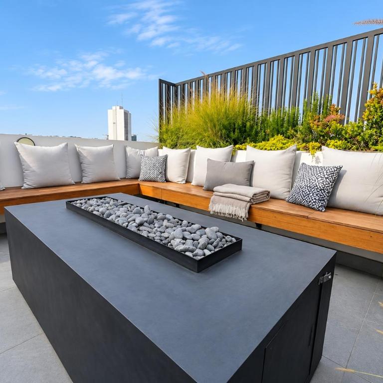 Loft acogedor con azotea y asador, Providencia - Apartamento de 1 dormitorio - 17