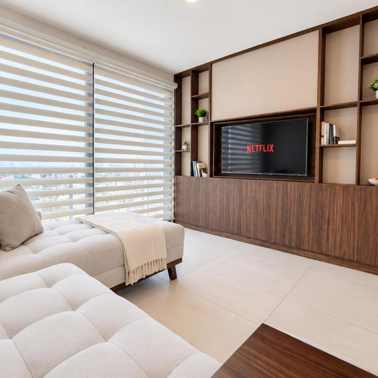 Loft acogedor con azotea y asador, Providencia - Apartamento de 1 dormitorio - 19