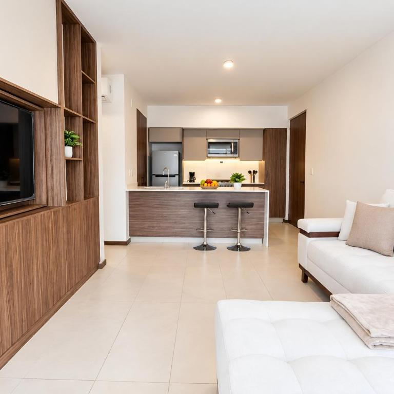 Loft acogedor con azotea y asador, Providencia - Apartamento de 1 dormitorio - 21