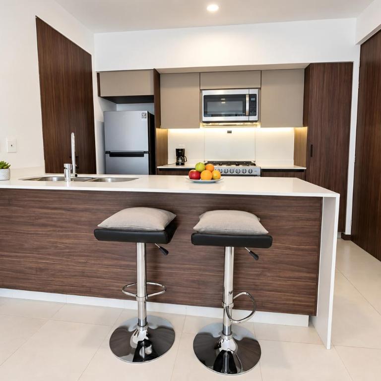 Loft acogedor con azotea y asador, Providencia - Apartamento de 1 dormitorio - 23
