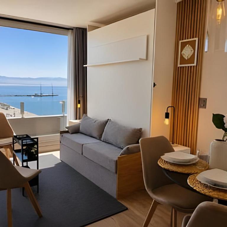 Vista al mar y gimnasio - Estudio convertible para tres personas - Apartamento con vistas al mar - 1