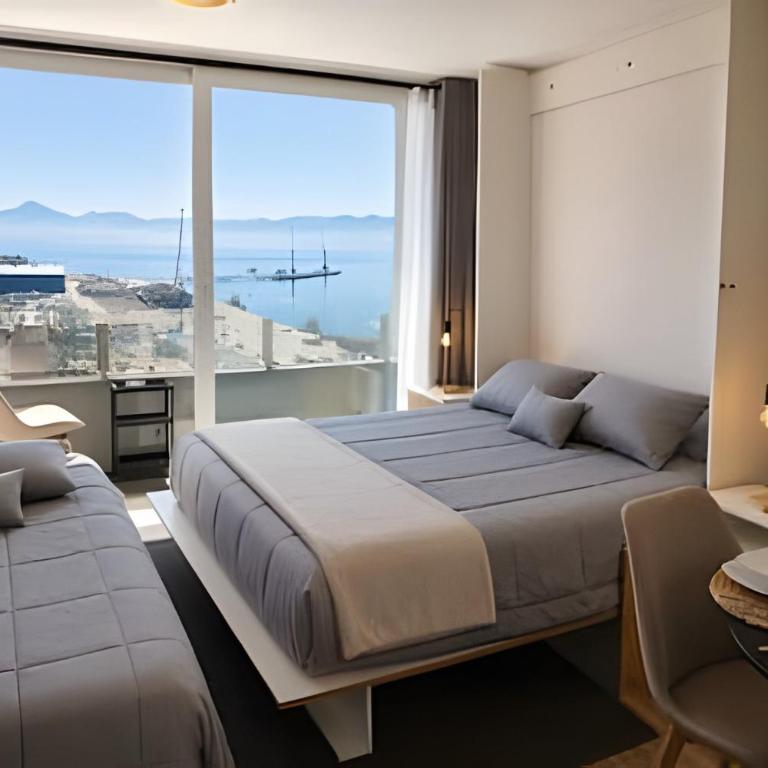 Vista al mar y gimnasio - Estudio convertible para tres personas - Apartamento con vistas al mar - 4