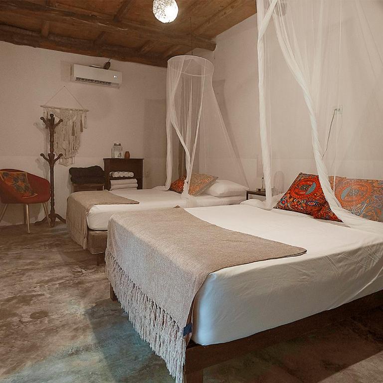 Eco Bañitas Tulum - Habitación Familiar con baño privado - 18
