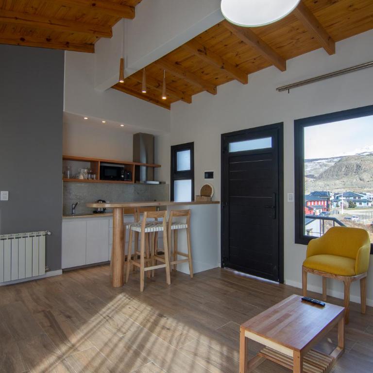 Panorama Aparts Chalten - Apartamento de 1 dormitorio con balcón y vistas a la montaña - 15